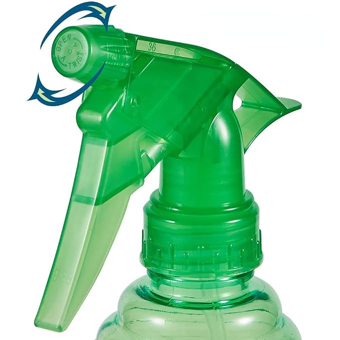 Spray Bottles - 3 Pack, 16 oz - Mist/Stream Bright Colors for Cleaning | Sturdy, Leak Proof, BPA Free, For Plants, Pet, Vinegar, BBQ, Hair, Cooking - Perfect Size, Easy to Use. With Labels, Funnel