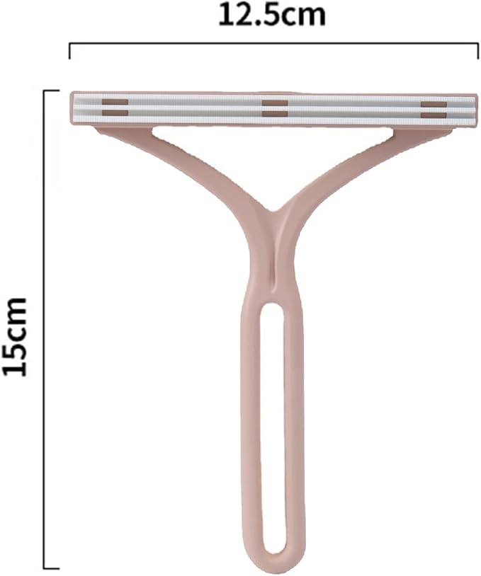 Portable Lint Remover Clothes Fuzz Remover Reusable Pet Hair Remover Dust Remover for Clothing Furniture Car Pink Ergonomic Handle Lightweight Compact Design