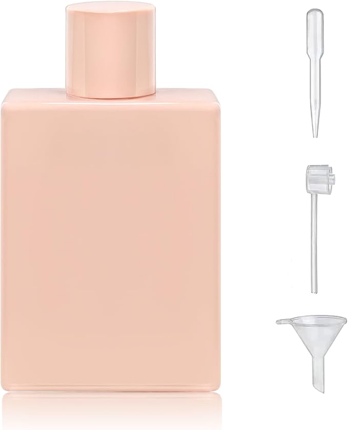 100ml/3.4Oz Glass Spray Perfume Bottle Empty Cologne Atomizer | Refillable Perfume Spray Bottle Container with 3 Kinds of Dispenser
