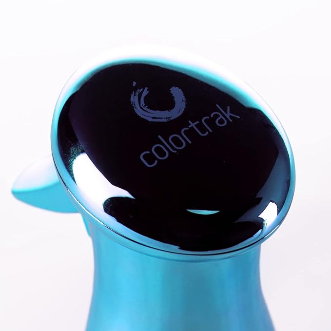 Colortrak Luminous Spray Bottle, 250ml/8.5oz, Aqua | Full 360 Degree Distribution for Custom Saturation, Easy-Use Pump for Hair Misting, Quick View Window to Monitor Water Level