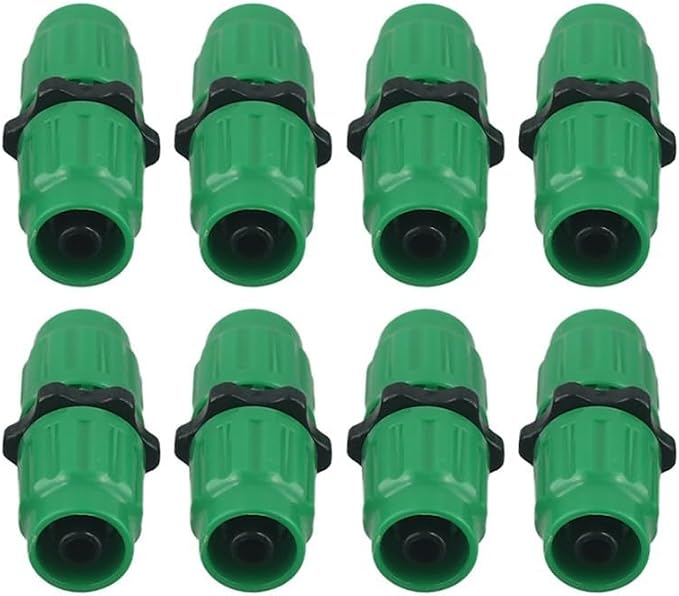 Expandable Garden Hose Repair Kit 5/8" 3/4" Fitting Connector 25 50 75 100ft Hoses Fix Leaks Burst Green 4 2 8 10 Pack(4pcs)