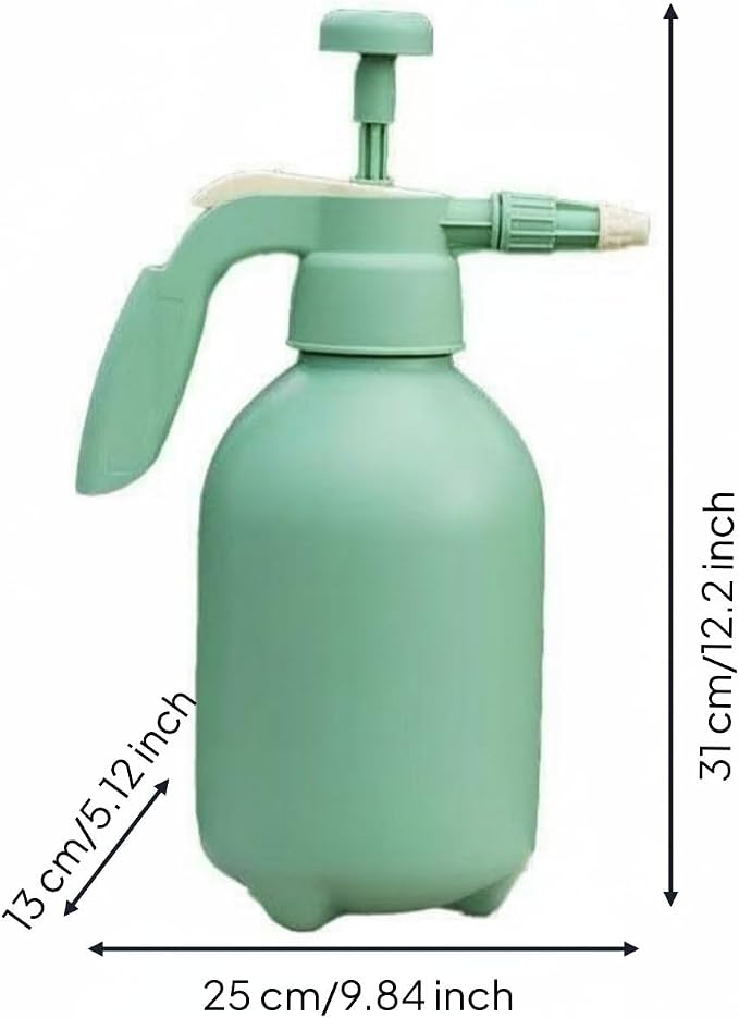 Spray Bottle Pressure Sprayer Pump Sprayer Handheld Sprayer Garden Sprayer with Adjustable Nozzle and Ergonomic Grip Construction 2L Suitable for Home Cleaning Patio Maintenance