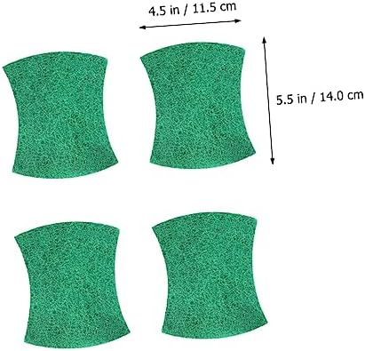 6Pcs Reusable Household Scrubber Pads Premium Scouring Pads for Dishes Pots and Surfaces Non Scratch Cleaning for Kitchen and Home Use