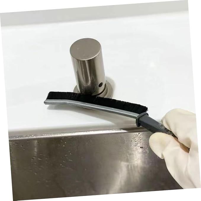 Cabilock 5pcs Multifunctional Crevice Brush Shower Cleaning Brush Hard Bristle Wall Cleaner Mop for Tile Grooves