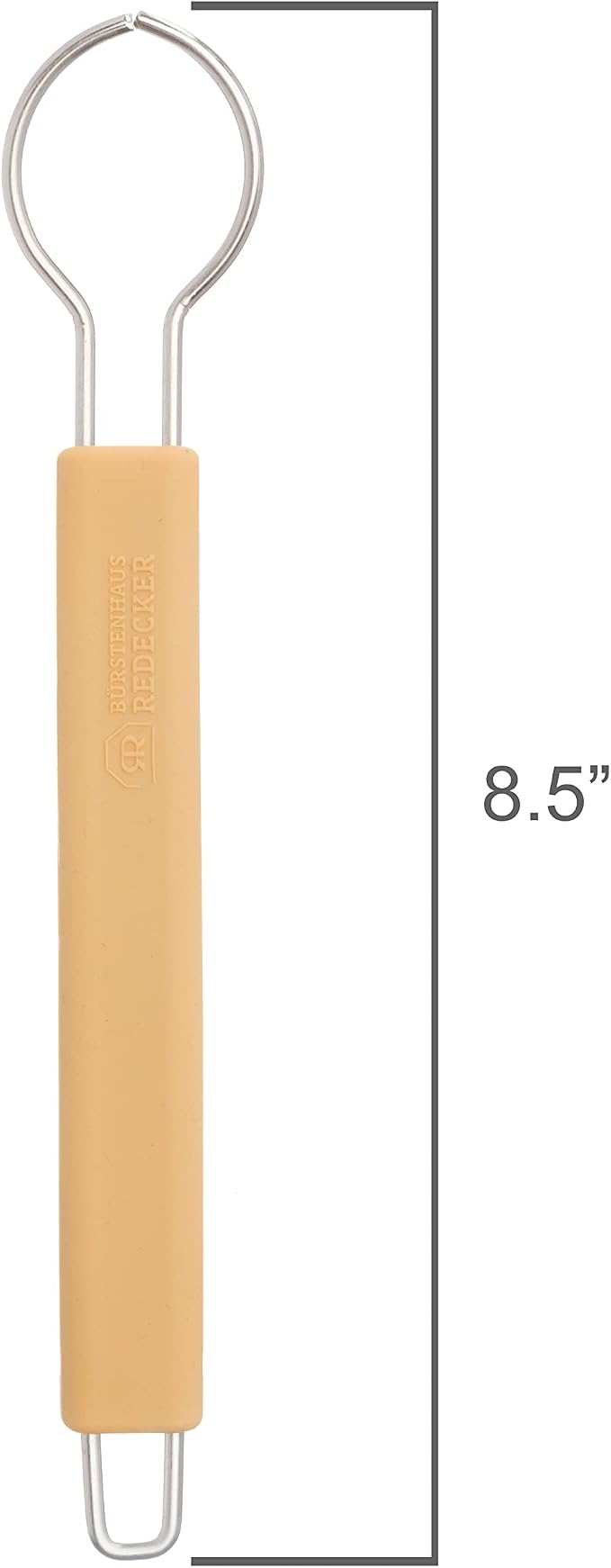 Redecker Dish Brush Set, Silicone Handle – Sand with Tampico & Horsehair Heads – Sustainable Cleaning System, Made in Germany