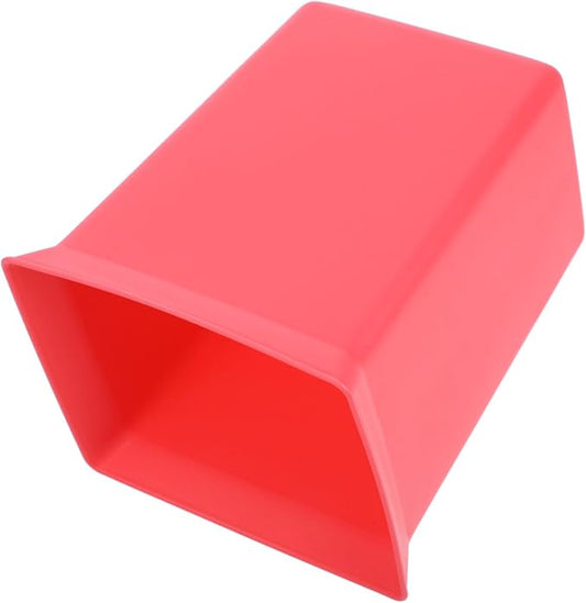 Zerodeko Plastic Shower Caddy Organizer Bin Stackable Storage Basket for Bathroom Supplies Cleaning Products Handy Tool Organizer for Hotel Staff Red