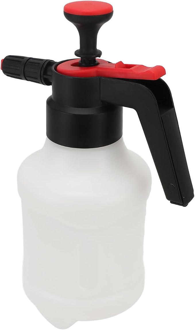 Dpofirs Electric Foam Sprayer, 1.5L Hand Pressurized Foam Spray Bottle High Efficiency, Portable Pump Foaming Sprayer for Car Washing Home Gardening