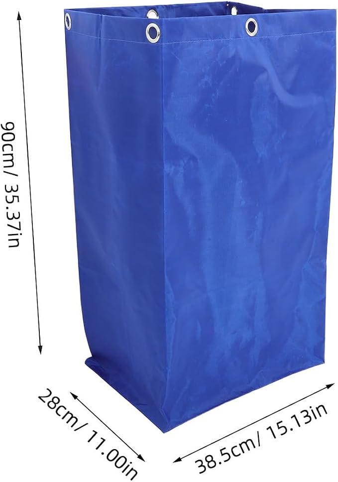GALPADA Portable Cleaning Cart Bag Polyester Material for Janitorial Staff with Universal Compatibility and Fast Cleanup with Sleek Modern Design, Suitable for Hospitals and Supply