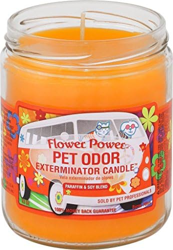 Flower Power„ Pet Oder Exterminator Candle 13 oz