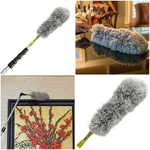 DOCAZOO Extension Telescoping Pole 7-28 Ft | High Reach Extension Pole for Cleaning, Dusting, Window Washing & Painting - Indoor & Outdoor Use (Pole Only)