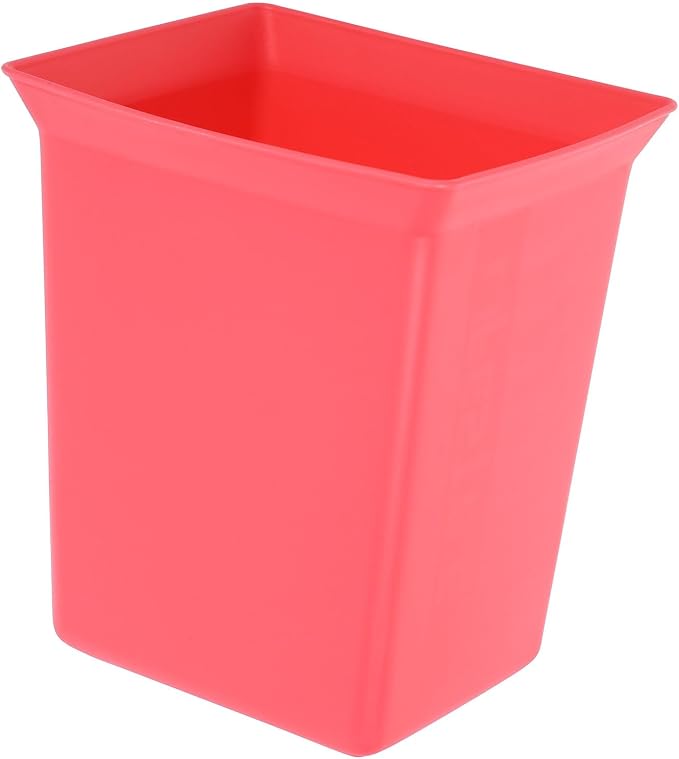 Plastic Cleaning Caddy Stackable Organizer Bin for Hotel Housekeeping Tasks | Large Capacity, Integrated Tool Bar, Easy to Clean, Tidy and Organized Space