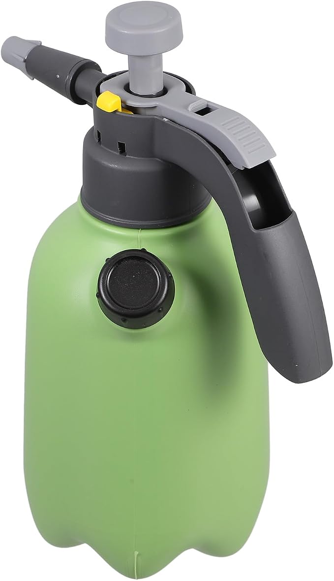 UPKOCH Pressurized Spray Bottle Handheld Pump Sprayer 2l Garden Manual Sprayer for Indoor and Outdoor Plant Watering with Mint Green Body