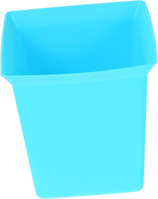 ABOOFAN Plastic Cleaning Caddy Stackable Storage Basket for Bathroom Supplies and Cleaning Products Multifunctional Organizer with Built Tool Bar for Hotels and Housekeeping