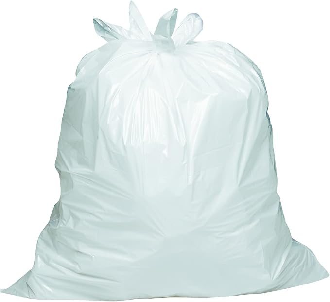 Amazon Basics 4 Gallon Trash Bags, Flap Ties, Fresh Scent, 80 Count (Pack of 6)
