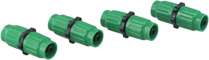 Expandable Garden Hose Repair Kit 5/8" 3/4" Fitting Connector 25 50 75 100ft Hoses Fix Leaks Burst Green 4 2 8 10 Pack(4pcs)