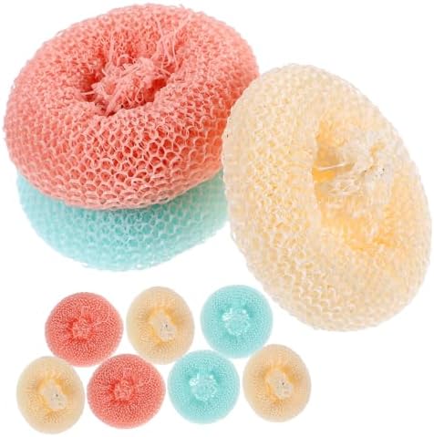 Hemoton 10pcs Dish Scrubbers Scratch-Resistant Kitchen Cleaning Pads for Dishes and Utensils Versatile Plant Scrubbers for Efficient Dishwashing