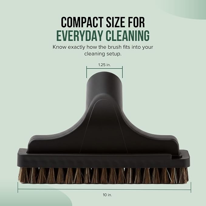 Selgo Universal 1 ¼ Inch (32mm) Vacuum Cleaner Upholstery Brush 10" Wide (Upholstery Brush), Pack of 10
