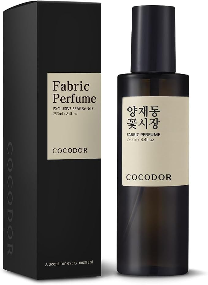 COCODOR Fragrance Room Spray/Flower Garden/ 8.4oz(250ml) / Made with Essential Oils, scented room closet fabric odor eliminator spray