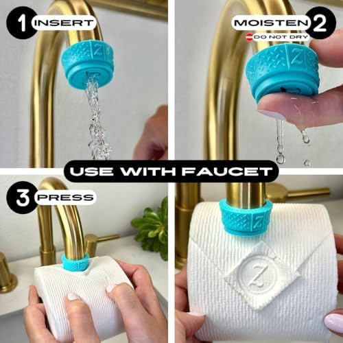 Toilet Paper Stamp Alphabet (Letter Z) - Add a Unique Personal Touch to Your Bathroom Decor! Enhance Home Decor. Ideal for Housekeeping, Hotels, Rentals, Home Staging Decor