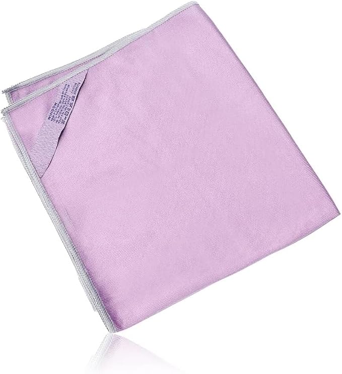 Longmann Norwεx Window Cleaning Cloth, Glass Cleaning Cloth, Streaks Schatches Free. Violet,1 Pack