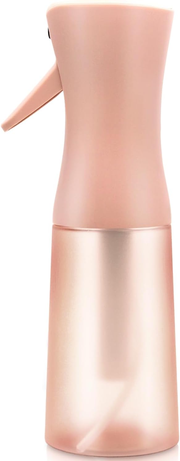 Hair Spray Bottle, Fine Mist Refillable Spray Container,Ultra-Fine Continuous Spray Bottle for Skincare, Plant Care, Pet Grooming, Cleaning