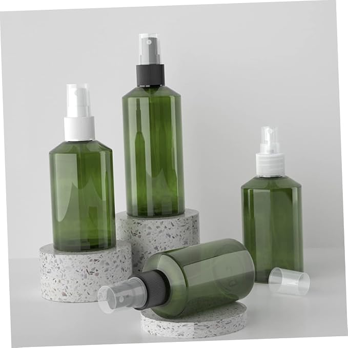 6pcs Compact Travel Mist Spray Bottle Dispenser Pressurized Pump Bottle Sprayer Random Color