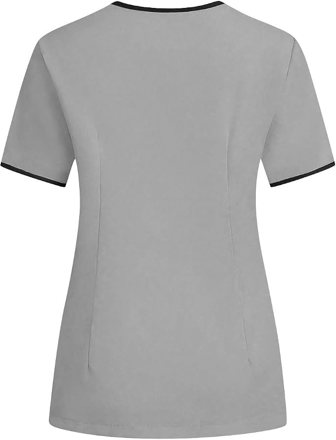 Housekeeping Uniforms - Women Lightweight Stretchy Scrubs for Cleaning Job, Breathable & Easy Care & Moisture-Wicking