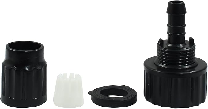 3 Sets Garden Expandable Hose Repair Kit | Faucet Adapter, Female Male Hose Connectors, Rubber Gaskets, 3/4" Thread