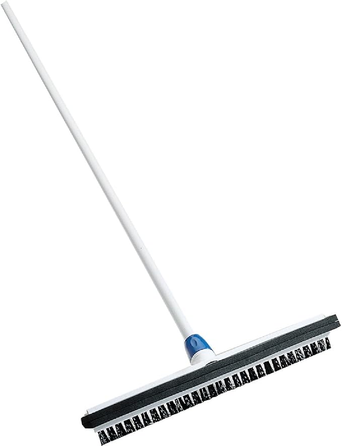 Ettore 48240 Wipe 'n Dry Floor Squeegee, 18-Inch