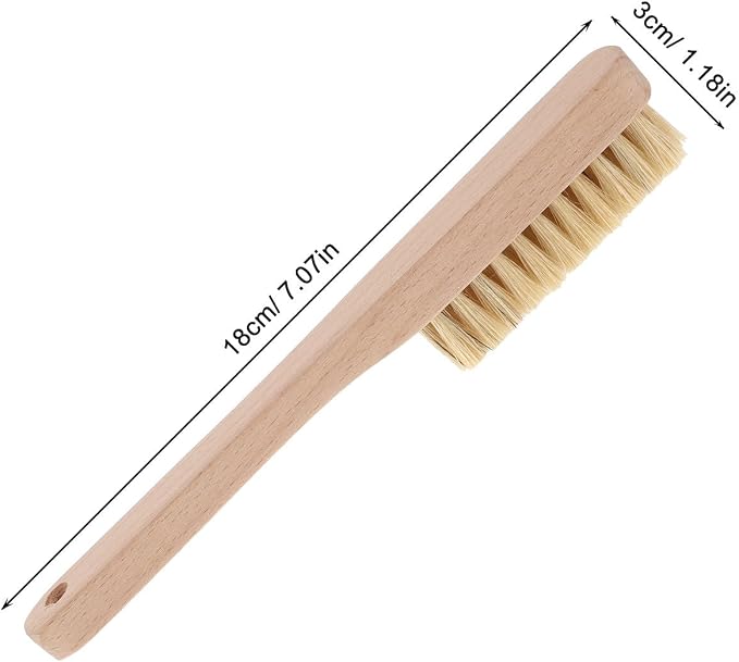 Toddmomy Ergonomic Holds Portable Outdoor Crevices and Bouldering Climbing Wall on Brush Tool with Long Handle Boar Bristles for Deep Cleaning Efficiency Scrubber Rock Chalk