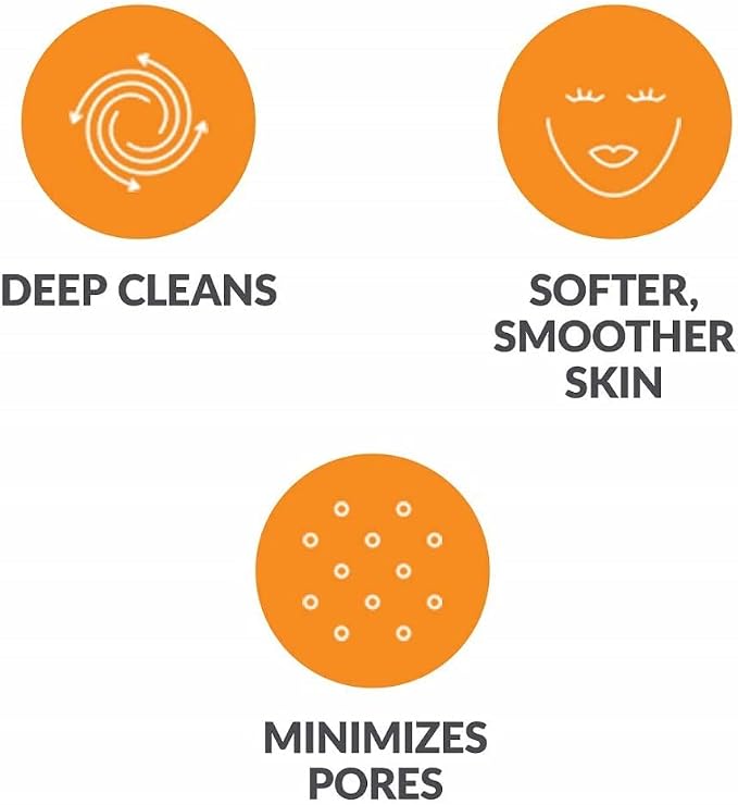 Radiance Facial Cleansing Brush Head Replacement | Compatible with Clarisonic Mia 1, Mia 2, Mia Fit, Alpha Fit, Smart Profile Uplift and Alpha Fit, 2 Pack (Radiance) | Compatible with Clarisonic Mia 1, Mia 2, Mia Fit, Alpha Fit, 2 Pack