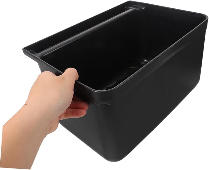 Unomor Portable Housekeeping Cart Cleaning Supplies Storage Bin with Large Capacity and Sturdy Plastic Construction, for Commercial Cleaning and Hotel Service Use