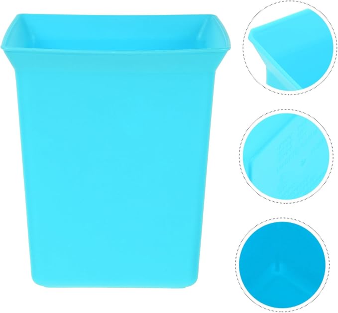 Zerodeko Portable Utility Basket Plastic Storage Caddy Organizer Bin for Hotel Cleaning Supplies Easy to Carry Cleaning Tool Holder Capacity Organizer for Household Use
