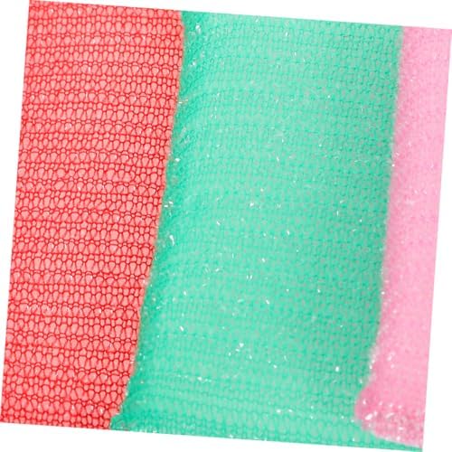 24pcs Non Scratch Kitchen Dishwashing Sponge Odor Nylon Scrub Pads for Cleaning of Dishes and Surfaces Gentle Cookware Colors