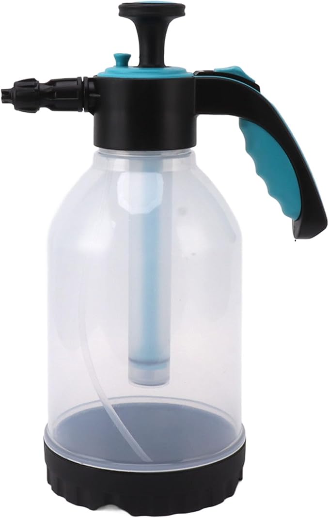 Generic Handheld Pump Sprayer Pressure Water Spray Bottle Portable Pump Sprayer with Efficient Atomization Pressurized Design, for Car Washing Garden Watering Household Cleaning