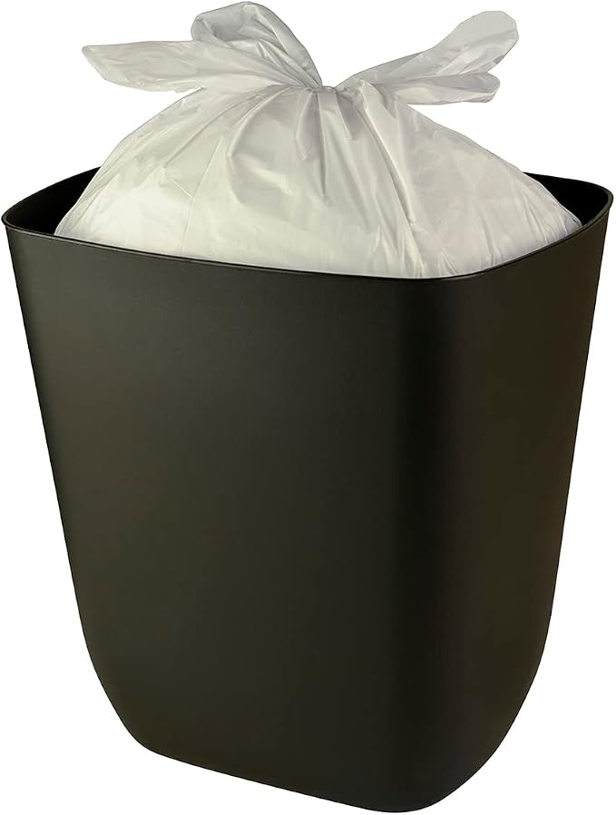 Amazon Basics Trash Bags, 4 Gallon, 80 Count (Pack of 3) | Flap Ties | Fresh Scent