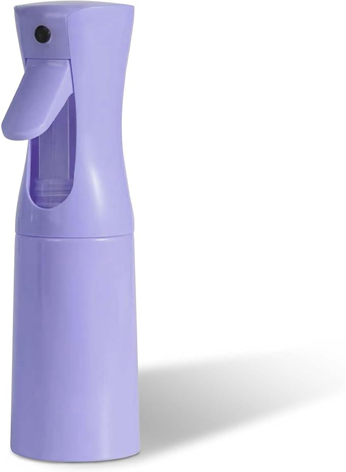 Continuous Spray Bottle for Hair - Ultra Fine Mist Water Sprayer for Hairstyling, Curls, Plants, Cleaning, Salon - 200ml/6.8oz 1 Pack