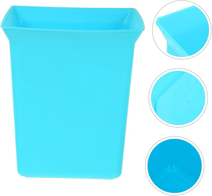 Hemobllo Plastic Cleaning Caddy Stackable Shower Organizer Bin for Bathroom Supplies Utility Storage Basket with Ample Space and Integrated Tool Bar for Easy Mobility