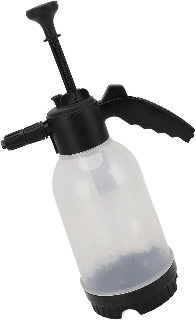 Foam Sprayer, 2000ml 43.5 PSI Hand Pressurized Lightweight Car Wash Sprayer, Pump Spray Bottle with ABS PC Material for Car Detailing Garden Cleaning Weeds Spraying Plants Watering