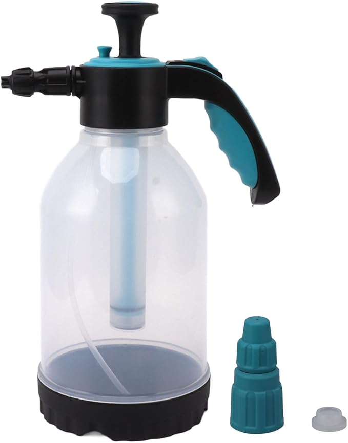 Generic Handheld Pump Sprayer Pressure Water Spray Bottle Portable Pump Sprayer with Efficient Atomization Pressurized Design, for Car Washing Garden Watering Household Cleaning