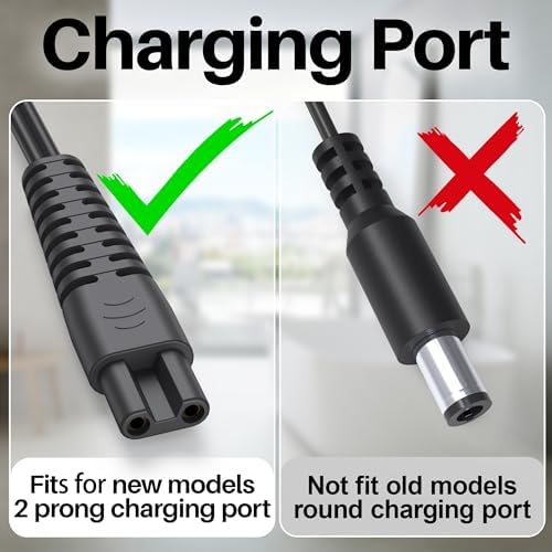 Charger for KHelfer Kh8 Pro Electric Spin Scrubber DC 9V AC Adapter | Compatible with Kh8 Series Kh1 Pro Kh2 KH8W KH8B KH8G