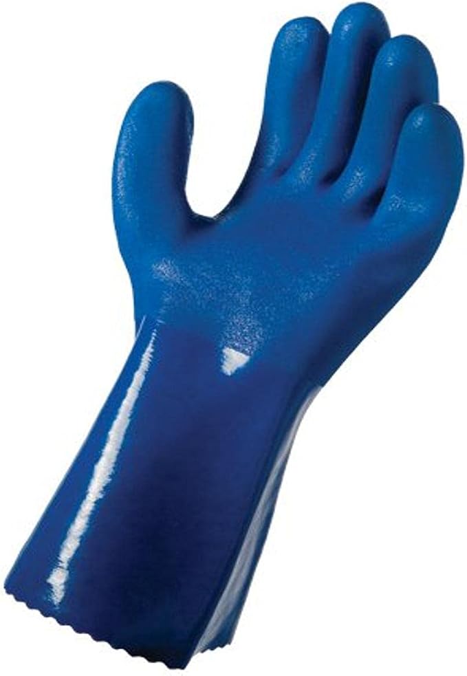PVC Coated Heavy Duty Rubber Gloves For Handling Chemicals And Dish Washing, Red|reds, Medium (Pack of 1) | PVC coated, cotton lined with long cuff for water-resistant hand and forearm protection during cleaning or chemical handling