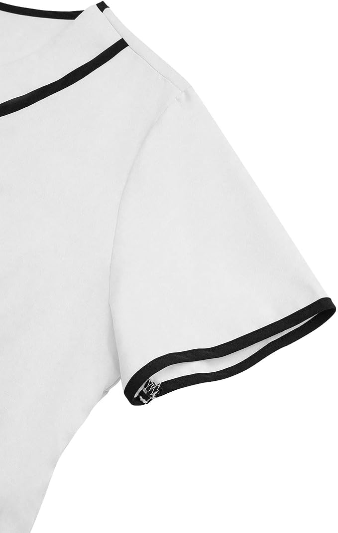 Housekeeping Uniforms - Women Lightweight Stretchy Scrubs for Cleaning Job, Breathable & Easy Care & Moisture-Wicking