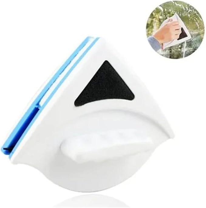 Double-Sided Window Cleaner Glass Wiper, High Rise Window Cleaner, Adjustable Magnetic Glider Washing, Glass Wiper Washing Brush Tool P3‑8mm