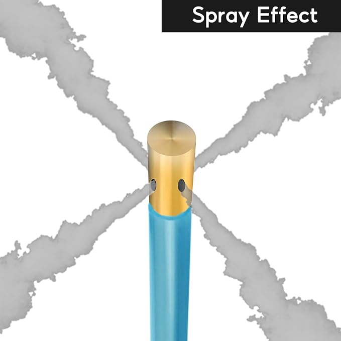 Aerosol Can Extension Side Spray Nozzle Set, 23In Hose, Adapter, Work with Male & Female Caps or Valves, Fits for Rust Corrosion Fluid Film Protection Aerosol Can