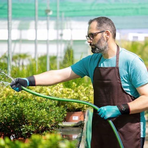 KAYGO Waterproof Work Gloves, Non-Slip Double Latex Coated, KG150 | Lightweight & Durable, Excellent Grip for Gardening, Construction, Fishing & Cleaning, for Men & Women