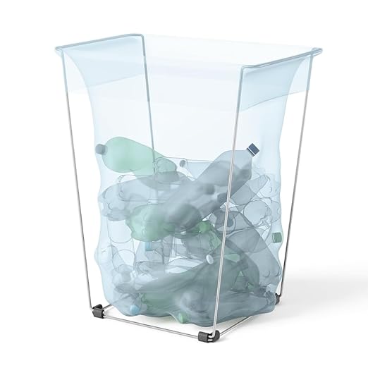Bag Buddy Bag Holder Stand for 39 to 45 Gallon Trash Bags for Camping, Outdoor Activities, Yard Work, Recycling & Events | Lightweight Portable Waste Frame | Qty 4