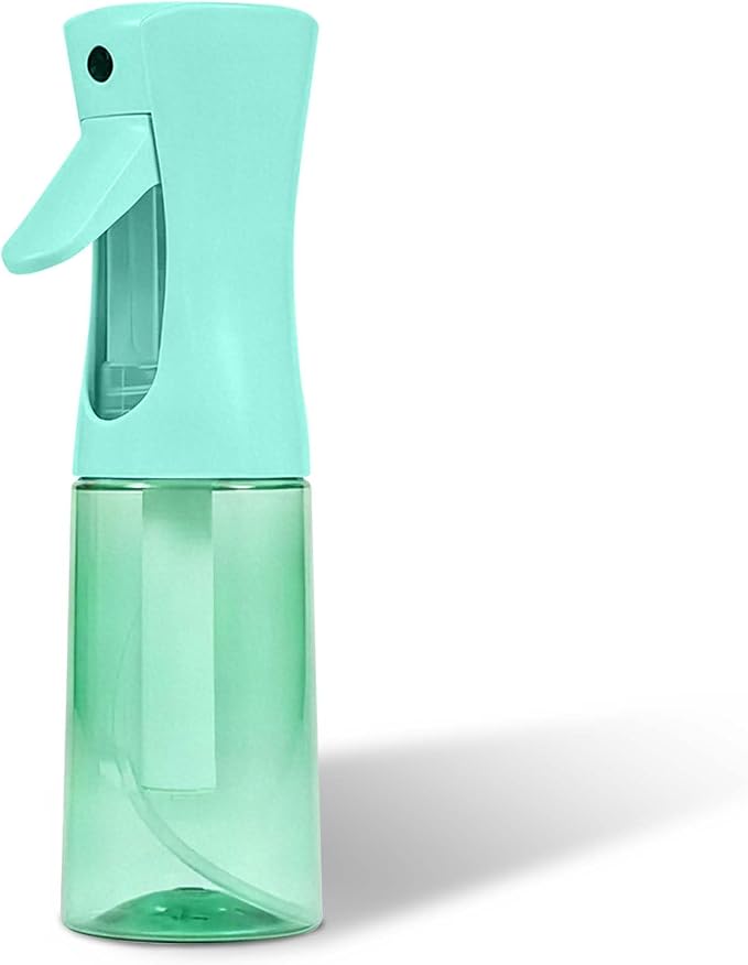 Continuous Spray Bottle for Hair - Ultra Fine Mist Water Sprayer for Hairstyling, Curls, Plants, Cleaning, Salon - 200ml/6.8oz 1 Pack