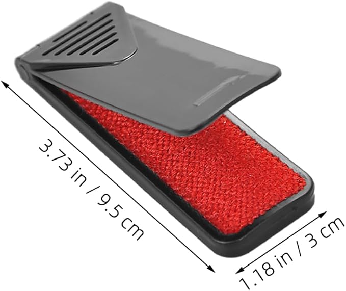 OUNONA 3pcs Lint Remover Brush for Clothes Bedding and Upholstery Portable and Lightweight Pet Hair and Dust Cleaner Lint Removal Tool for Home Use