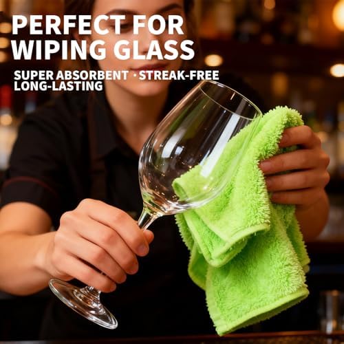 Bamboo Microfiber Cleaning Cloth-8Pcs Kitchen Wash Cloths,Wood Fiber Window Glass Rags,Micro Fiber Cloth for Cleaning Suitable for Dishes,Car Towel Rag Made From Baby Washcloths Material (multicolour)
